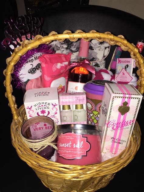 She loved it and it's functional. Gift basket I made for my friend's twenty first birthday ...