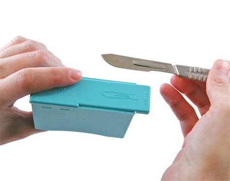 Safety Scalpel Blade Remover Box For Safe Disposal