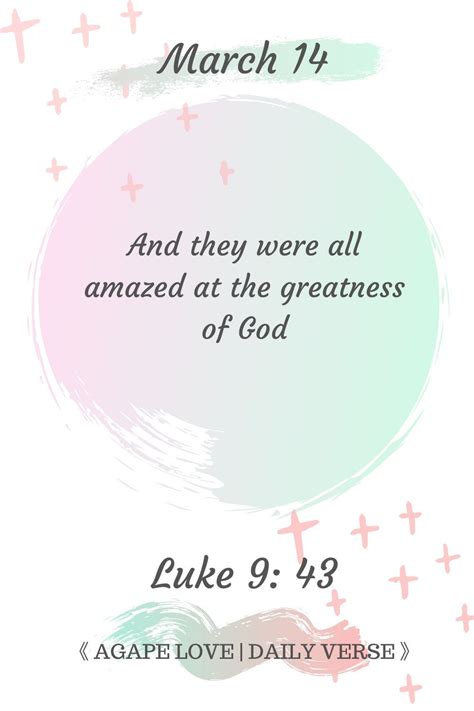 Luke 9 43 Verse Of The Day March 14 In 2022 Daily Bible Verse