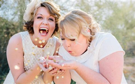 Gold And Glitter Diy Same Sex Wedding At Foothills Christian Church