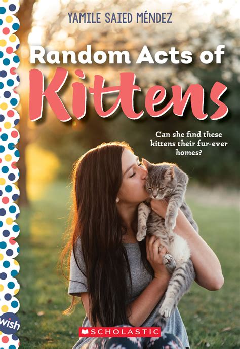 cover reveal random acts of kittens by yamile saied méndez pop goes the reader