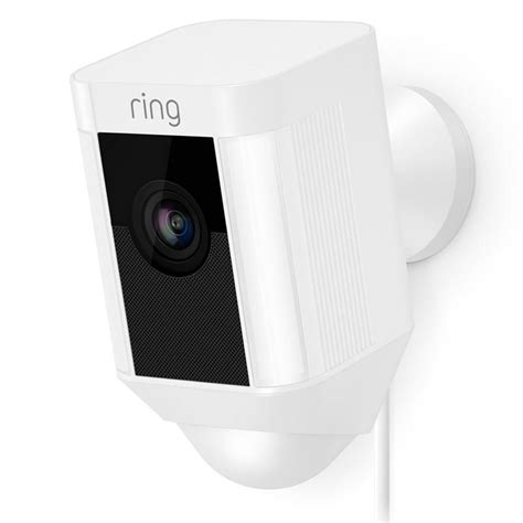 Another great aspect of this intelligent security device is that it is super easy to install, setup and operate. Ring Spotlight Wireless Home Security Camera - White £199 ...