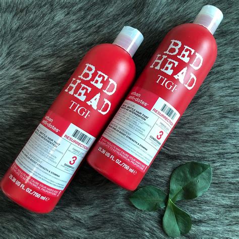 Dầu gội tigi đỏ Bed head cặp gội xả chính hãng phục hồi tóc hư tổn