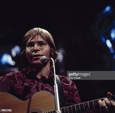 American Singer John Denver Performs On His Bbc Television Show The