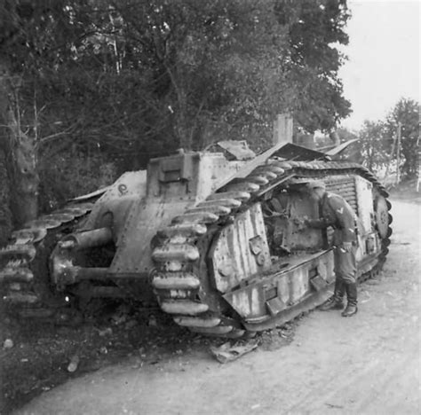 B1 Bis Tank France 1940 24 World War Photos