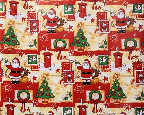 Pin By Estelita Pe On Holidays Vintage Christmas Wrapping Paper