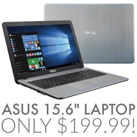 Asus 156 Laptop Deal 19999 Free 2 Day Shipping