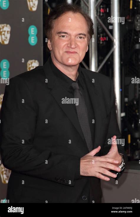Quentin Tarantino Attends The BAFTA British Academy Film Awards At The Royal Albert Hall In