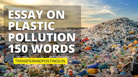 Essay On Plastic Pollution 150 Words Causes Effects And Solution