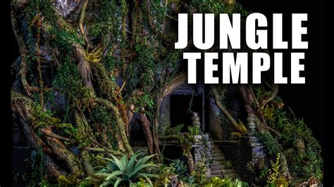 Building A Realistic Jungle Temple Diorama Youtube