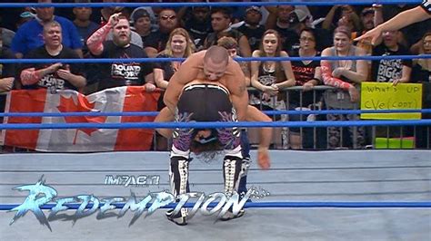 Petey Williams Plants Matt Sydal With A Canadian Destroyer Impact