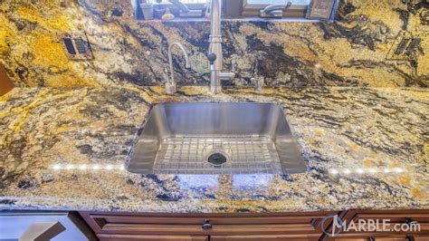 Magma Gold Kitchen Granite Countertops