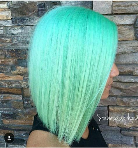 Mint Hair Color Vivid Hair Color Hair Color Crazy Green Hair Colors