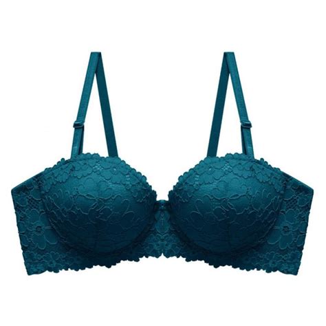 Fantadool French Lace Half Cup Bra Sexy Breathable Lace Embroidery
