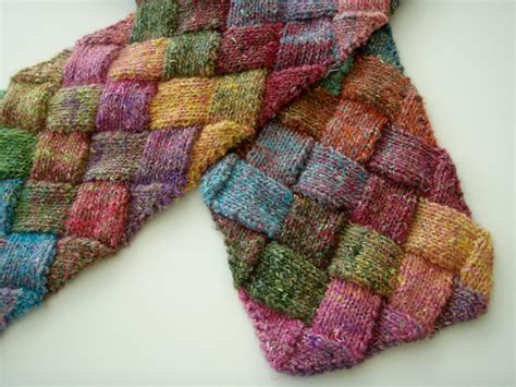 Entrelac is a knitting technique that creates a diamond pattern that is easier to do than you think. Entrelac Scarf | My Entrelac Scarf Pattern Available for ...