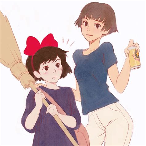 Image Result For Kiki S Delivery Service Older Гибли Тоторо Фан арт