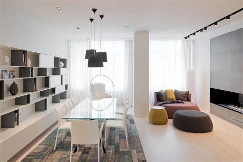 New Arbat Apartment By Slproject Contemporary Apartment Modern