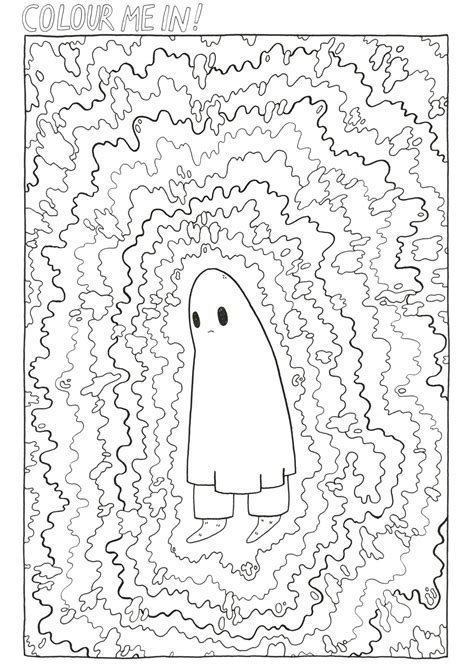 Aesthetic Coloring Pages Sketch Coloring Page