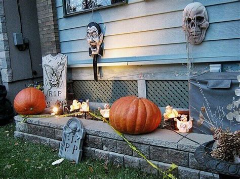 Sign In 12 Outdoor Halloween Decorations To Spook Your Little Guests