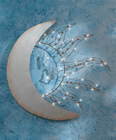 Doing business as:sam moon trading co. Look at this Celestial Sun & Moon Light-Up Wall Décor on # ...