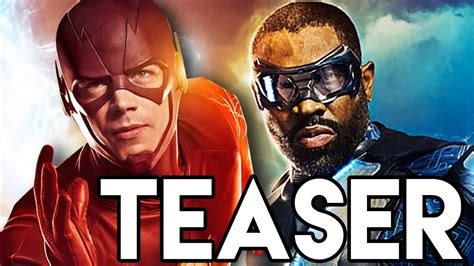 The Flash Supergirl Black Lightning Crossover Teaser And Static Shock