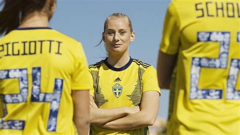 International Womens Day New Sweden Womens Football Team World Cup Kit Celebrates Female Role