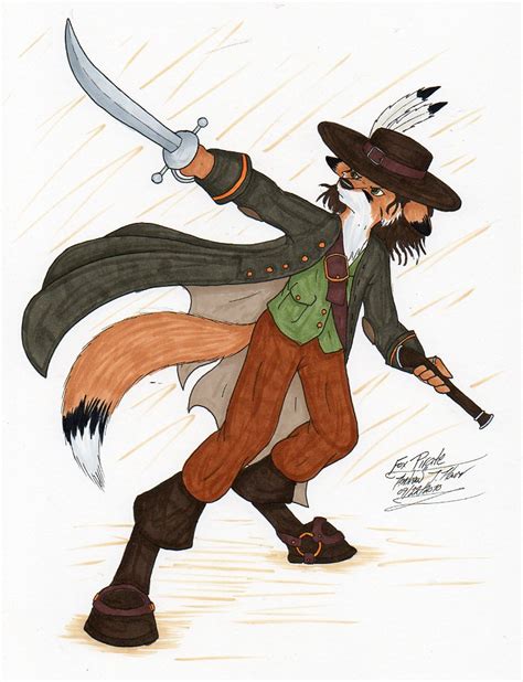 Fox Pirate By Lordfenrir On Deviantart