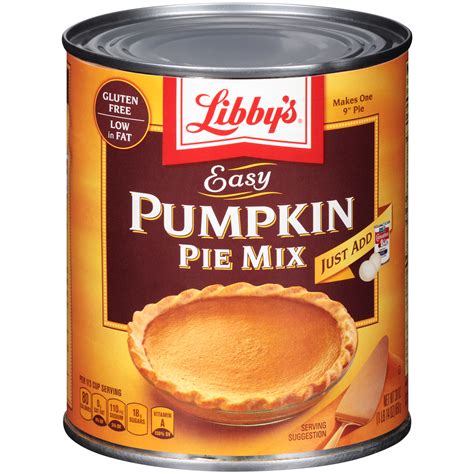 Nestle Libbys Easy Pumpkin Pie Mix 30 Oz Can Pie Fillings Meijer