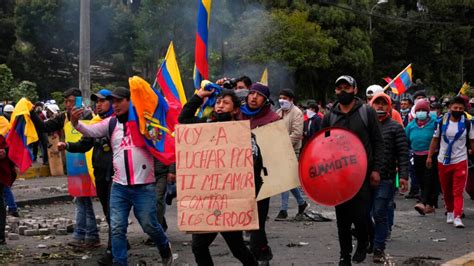 Casi Dos Semanas De Paro En Ecuador No Cesan Las Protestas