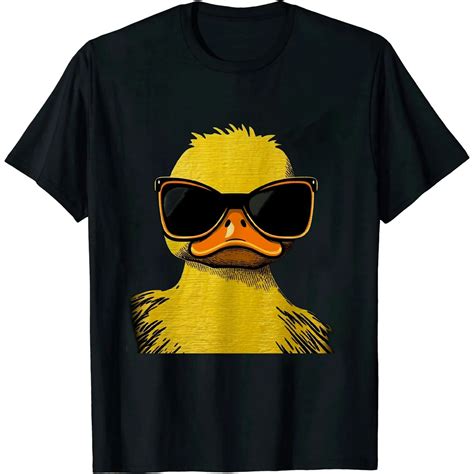 Cool Duckie Sunglasses Duckling Funny Ducky Rubber Duck T Shirt