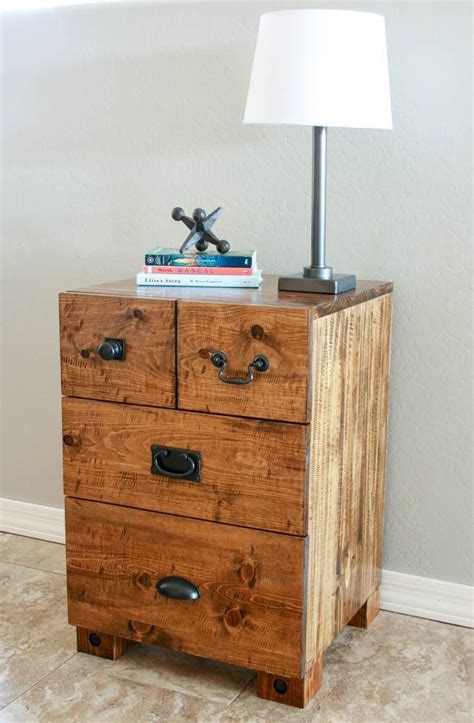 16 Diy Nightstand Plans And Ideas For Your Bedroom