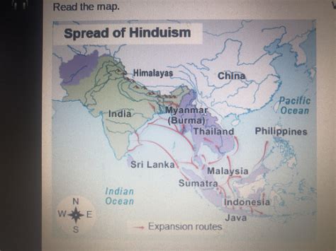 Hinduism Diffusion Map