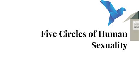 five circles of human sexuality by jennifer olivieri