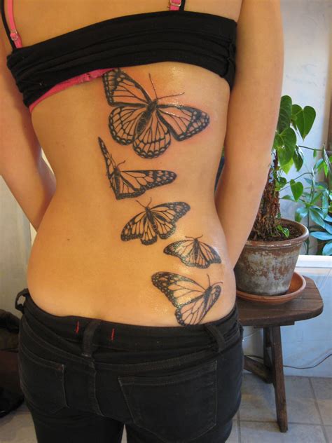 25 Creative Butterfly Tattoo Designs For Women