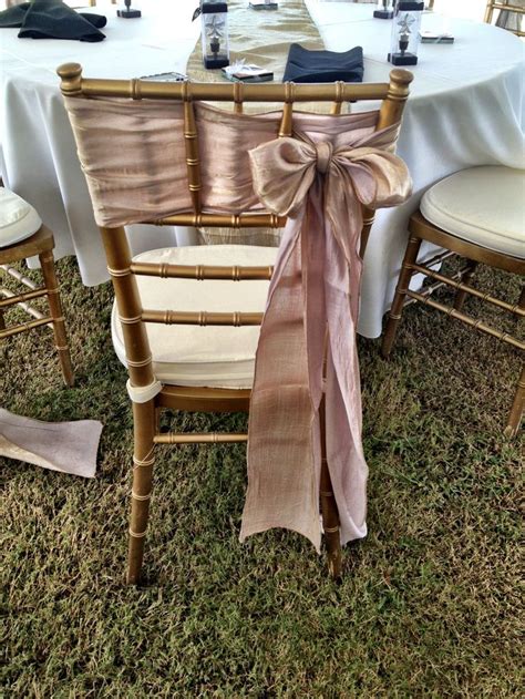 Create impressive chair styles with high quality chair sashes at each chair sash is designed to thrive in professional laundering and features stain and wrinkle resistant properties. Chiavari Chair sash bow | Chair Decor Sash Inspiration ...