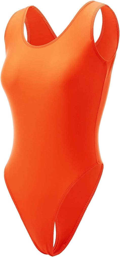 Buy Annbon 80s Thong Leotard High Cut One Piece Swimsuits For Women Online At Lowest Price In