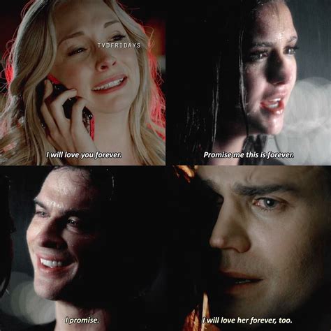 As vampire diaries mythology goes, a werewolf bite can kill a vampire — and as damon's bad luck would have it, he gets nipped by one angry furball. The Vampire Diaries: Caroline, Elena, Damon, and Stefan ...