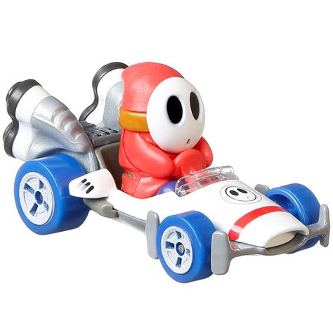 Hot Wheels Mario Kart Shy Guy B Dasher Vehicle Toy Sense