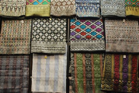 Types And Textile Patterns Of Malaysia Songket Songket Republik