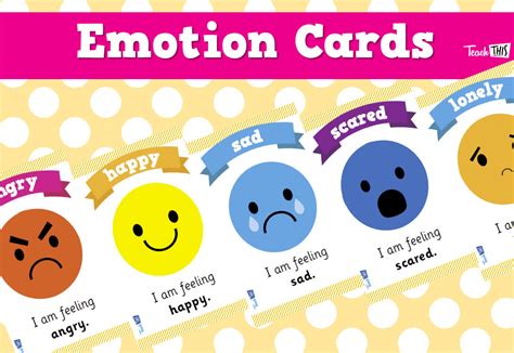 Emotion Cards Emotions Cards Emotions Classroom Displays
