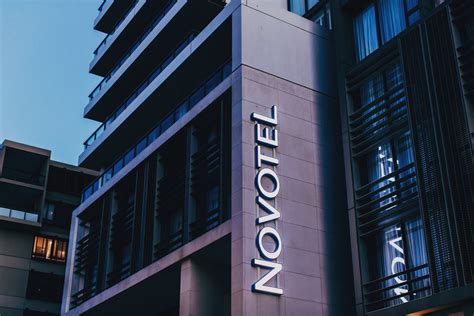 Novotel Newcastle Beach Hotel Exterior By Night 3