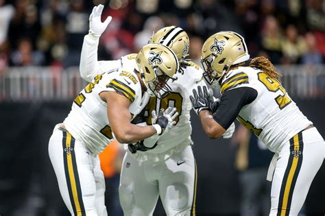 Saints Clinch Nfc South With Thanksgiving Win Over Falcons Nfl
