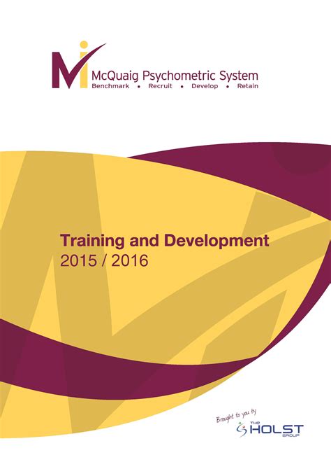 Book Training And Workshops For The Mcquaig Psychometric System Mcquaig