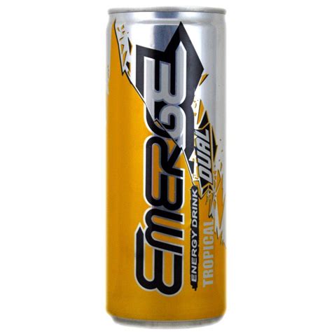 Emerge Tropical Flavour Energy Drink 250ml | Approved Food