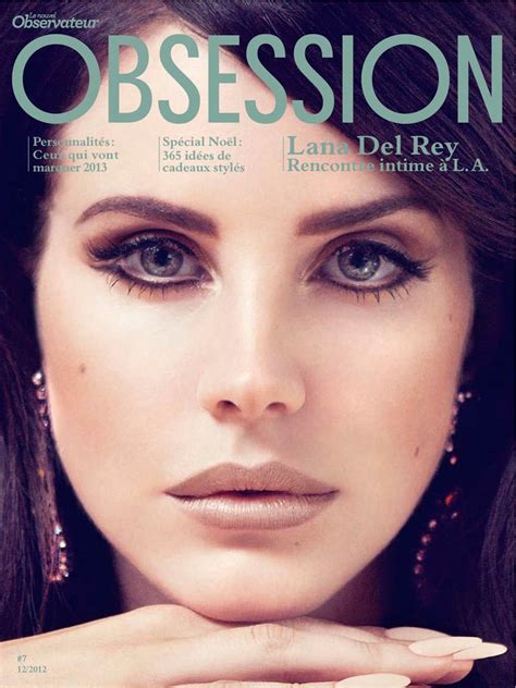 Lana Del Rey Dons Retro Chic For The Cover Story Of Obsession Magazine
