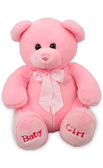 Pink Teddy Bear For Girls