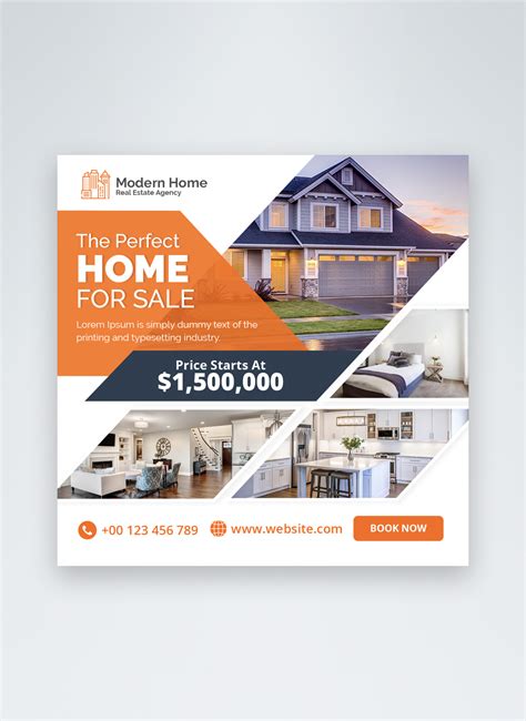 Real Estate Social Media Post Template Imagepicture Free Download