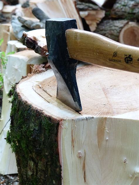 Hd Wallpaper Ax Axe Hack Wood Chop Make Wood Log Work Forest