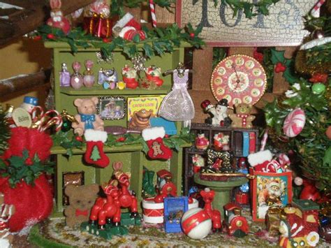 Santas Toy Shop Santa Toys Christmas Stage Decorations Christmas Stage