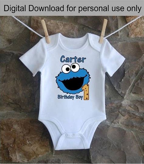 Cookie first birthday boy, first birthday bodysuit, monster first birthday, first birthday outfit boy. Pin by Evette Casey on birtday party themes | 1st birthday ...